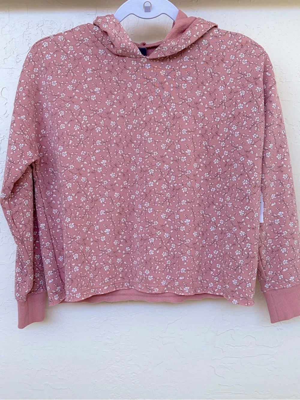 Old Navy Floral Pullover Hoodie